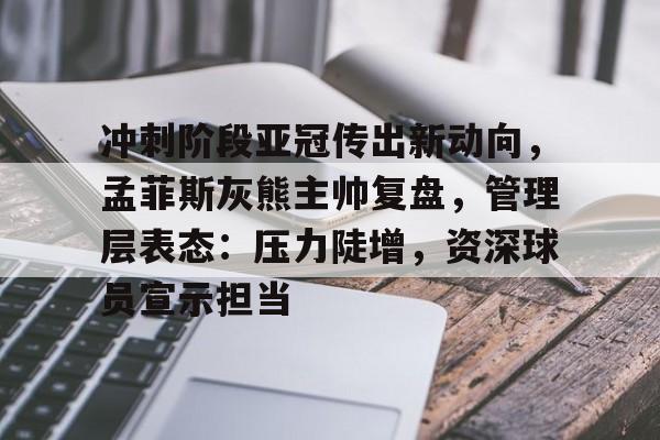 九游娱乐-关于冲刺阶段亚冠传出新动向，孟菲斯灰熊主帅复盘，管理层表态：压力陡增，资深球员宣示担当的信息